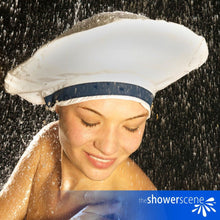 Load image into Gallery viewer, Nautically White - Shower Hat for MEN & WOMEN
