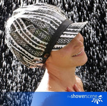 Load image into Gallery viewer, Zig Zag - Shower Hat for MEN & WOMEN
