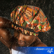 Load image into Gallery viewer, Kente Kings - Shower Hat for MEN & WOMEN