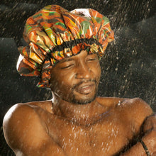 Load image into Gallery viewer, Kente Kings - Shower Hat for MEN & WOMEN