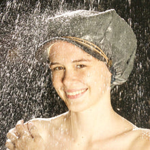 Load image into Gallery viewer, Daily Denim Shower Hat / Shower Cap