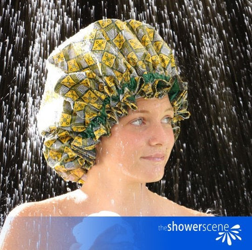 Verdant Fields Shower Cap / Shower Hat