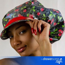 Load image into Gallery viewer, Cheeky Cherries Shower Cap / Shower Hat