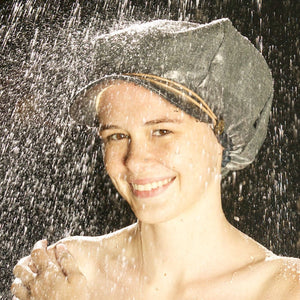 Daily Denim Shower Hat / Shower Cap
